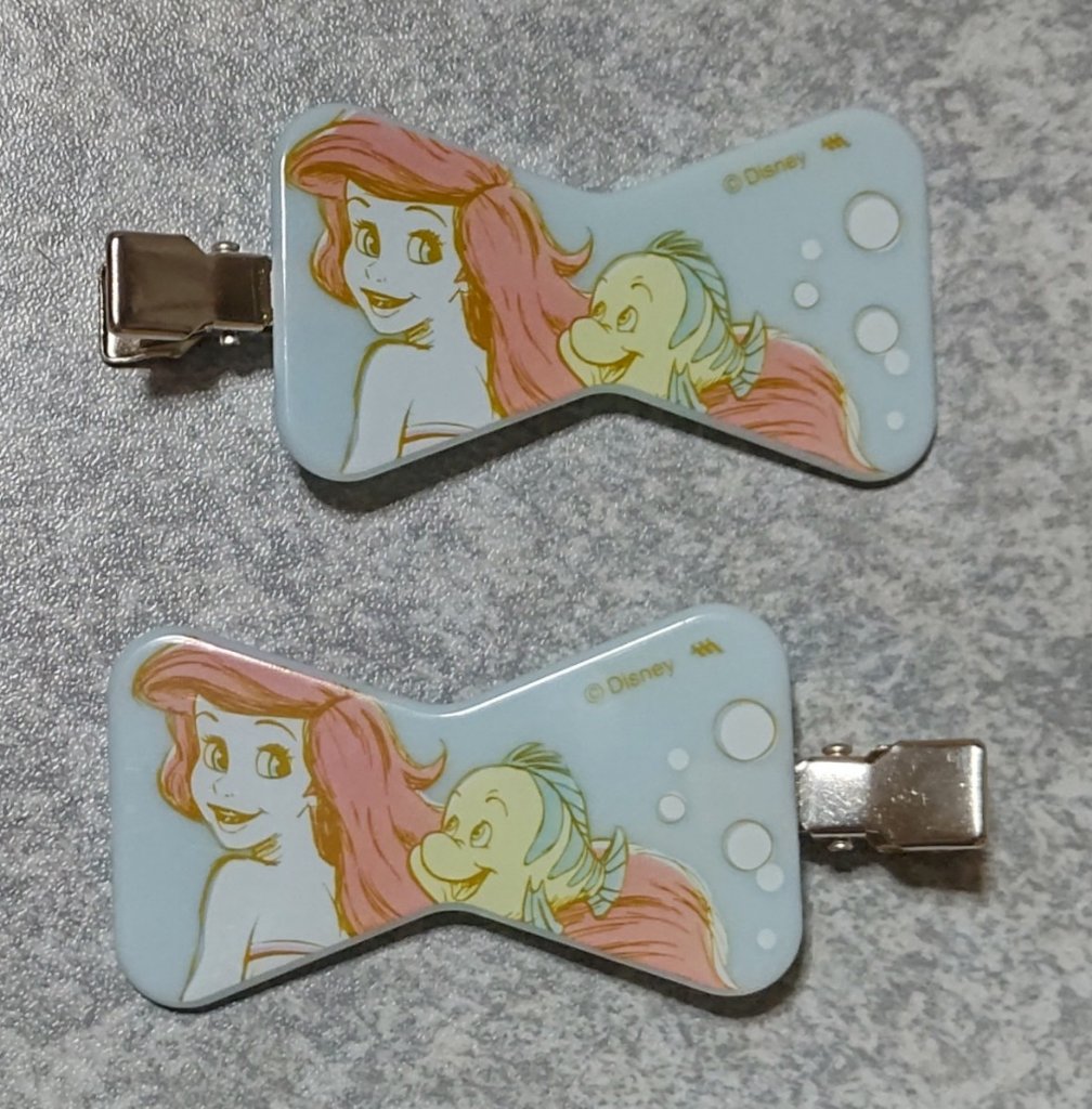 前髪クリップ/ディズニープリンセス/ヘアアクセサリーを使ったクチコミ（1枚目）