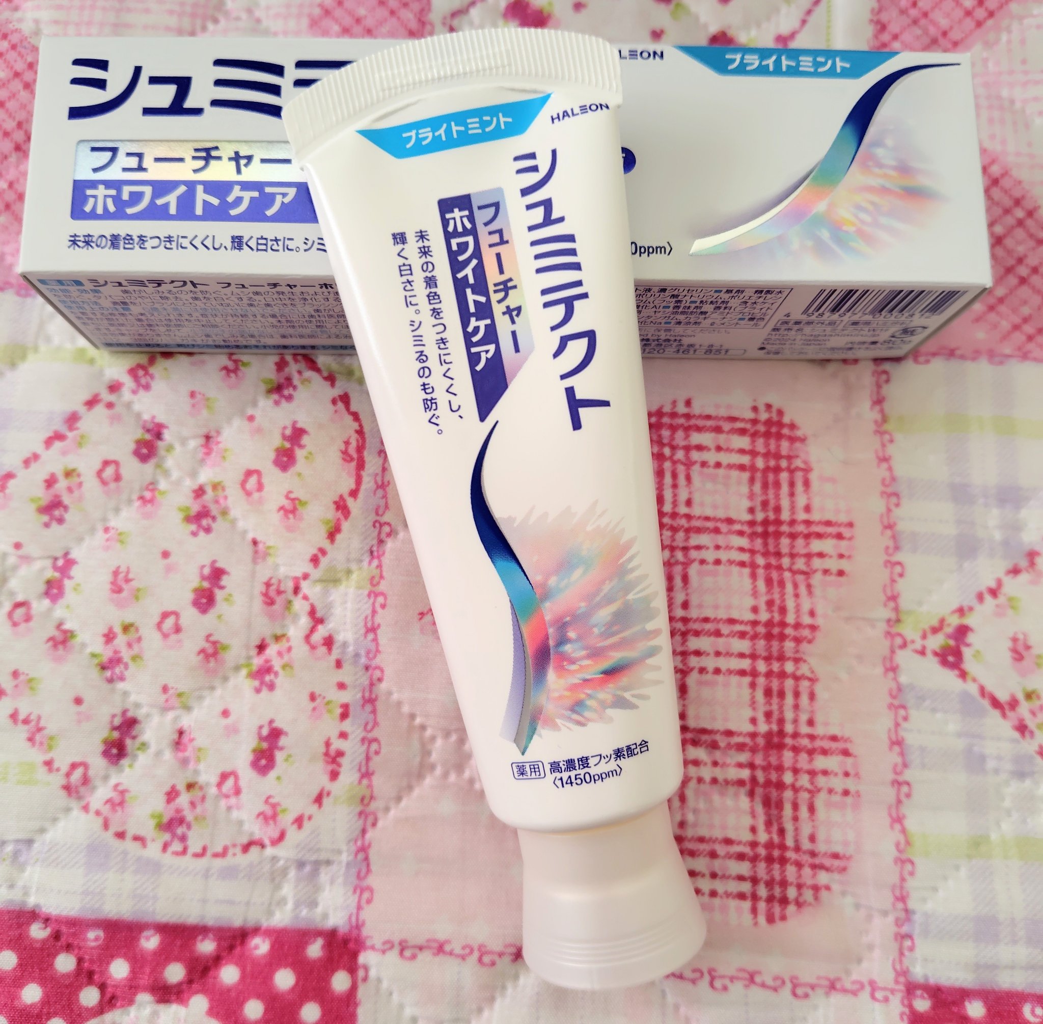 シュミテクト フューチャーホワイトケア（医薬部外品）6歳以上用/シュミテクト/歯磨き粉を使ったクチコミ（1枚目）