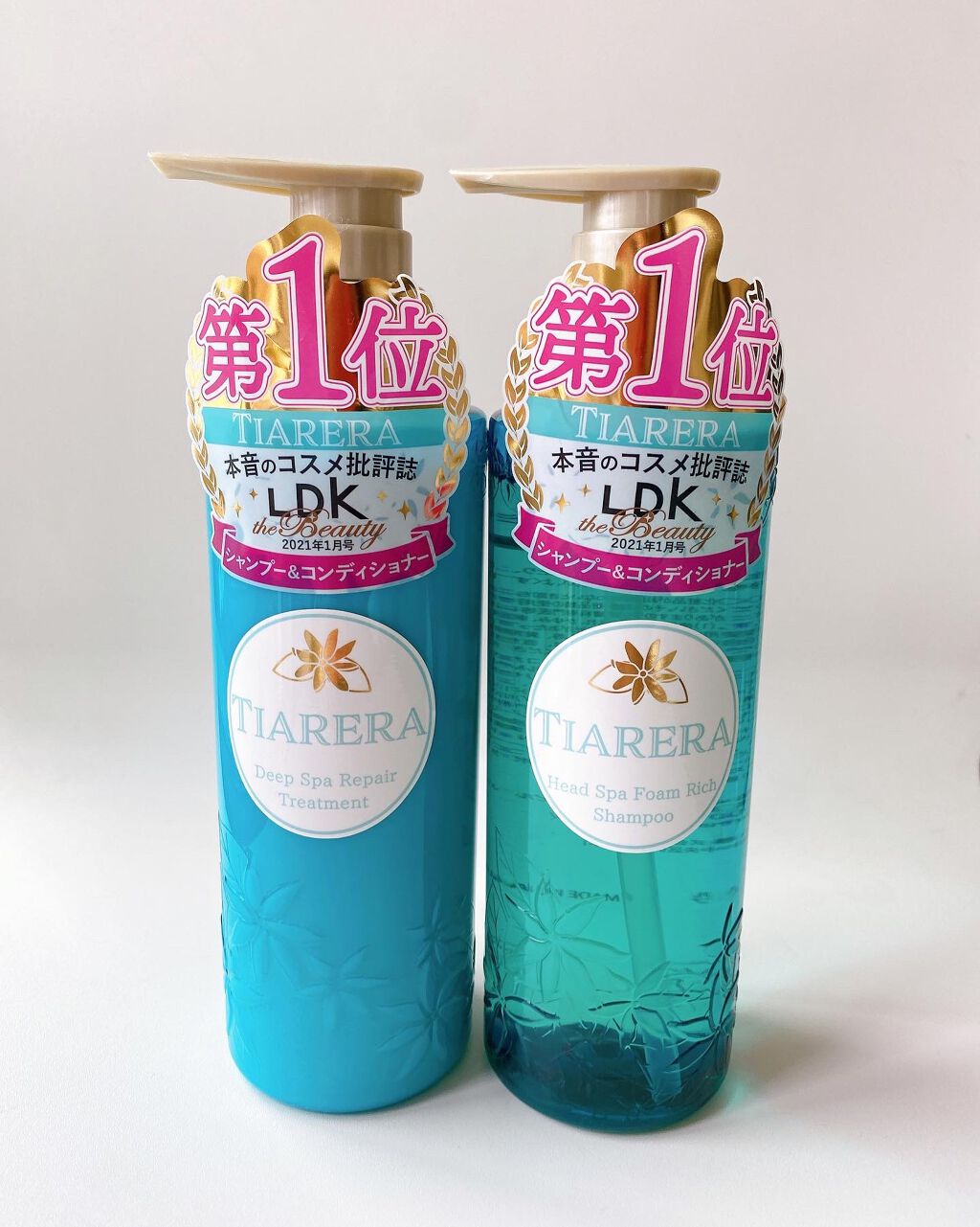 ヘッドスパフォームリッチシャンプー/ディープスパリペアトリートメント/TIARERA/市販シャンプーを使ったクチコミ(5枚目)