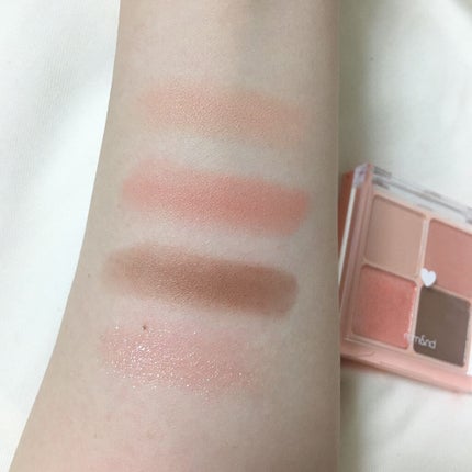 ベターザンアイズ/rom&nd/アイシャドウパレットを使ったクチコミ(5枚目)