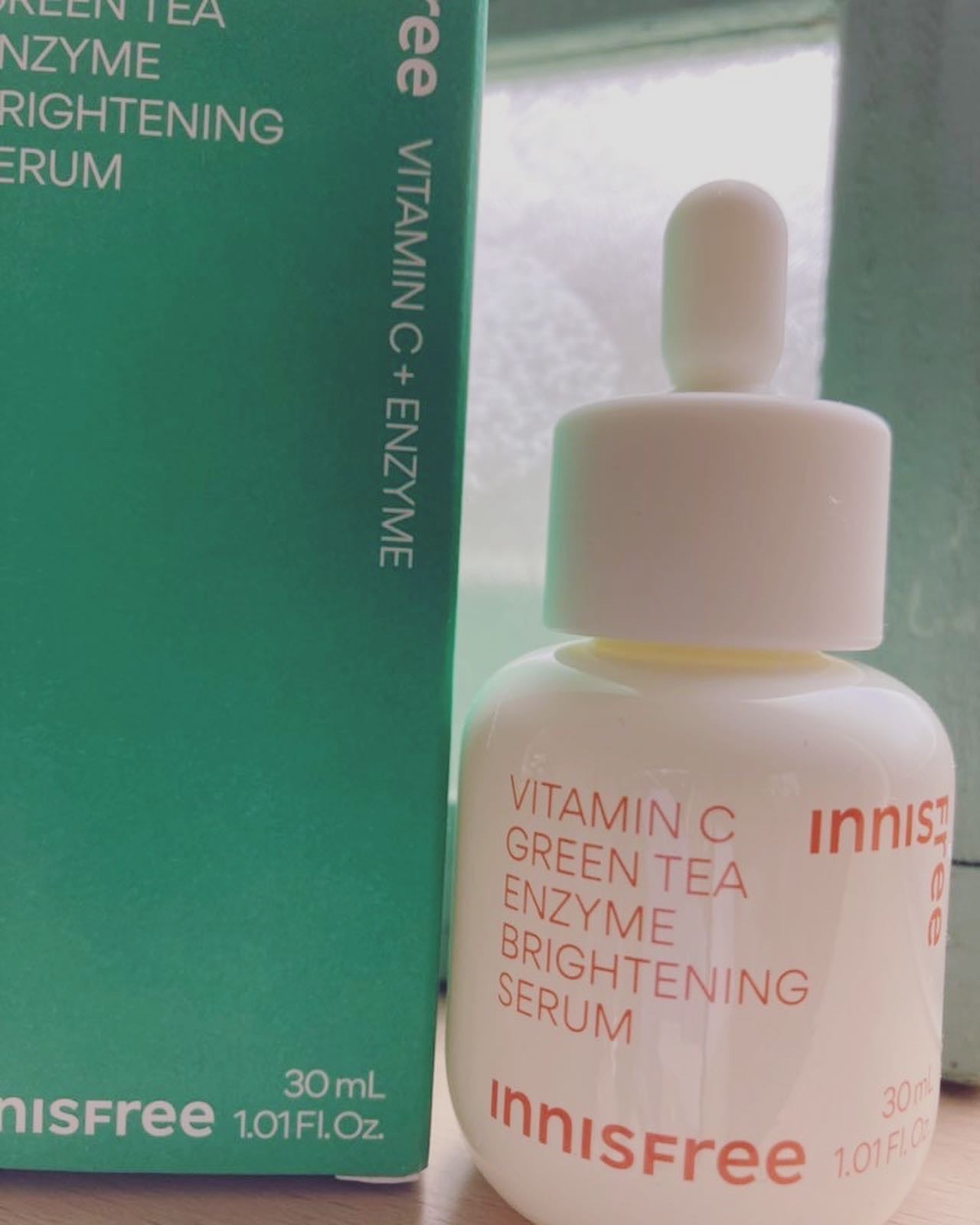 ビタC グリーンティーエンザイム ブライト セラム/innisfree/美容液を使ったクチコミ(1枚目)