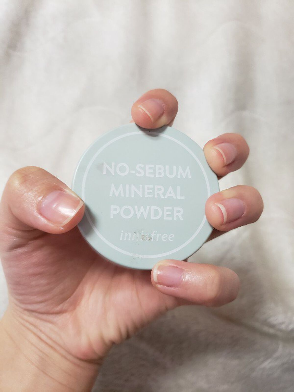 ノーセバム　ミネラルパウダー　N/innisfree/ルースパウダーを使ったクチコミ（1枚目）