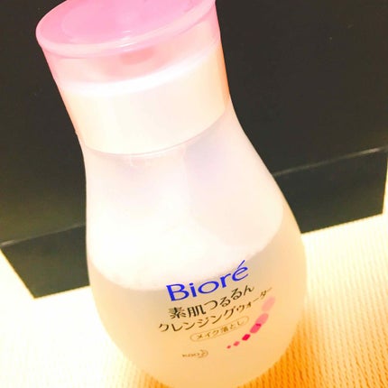 素肌つるるんクレンジングウォーター/ビオレ/クレンジングウォーターを使ったクチコミ(1枚目)