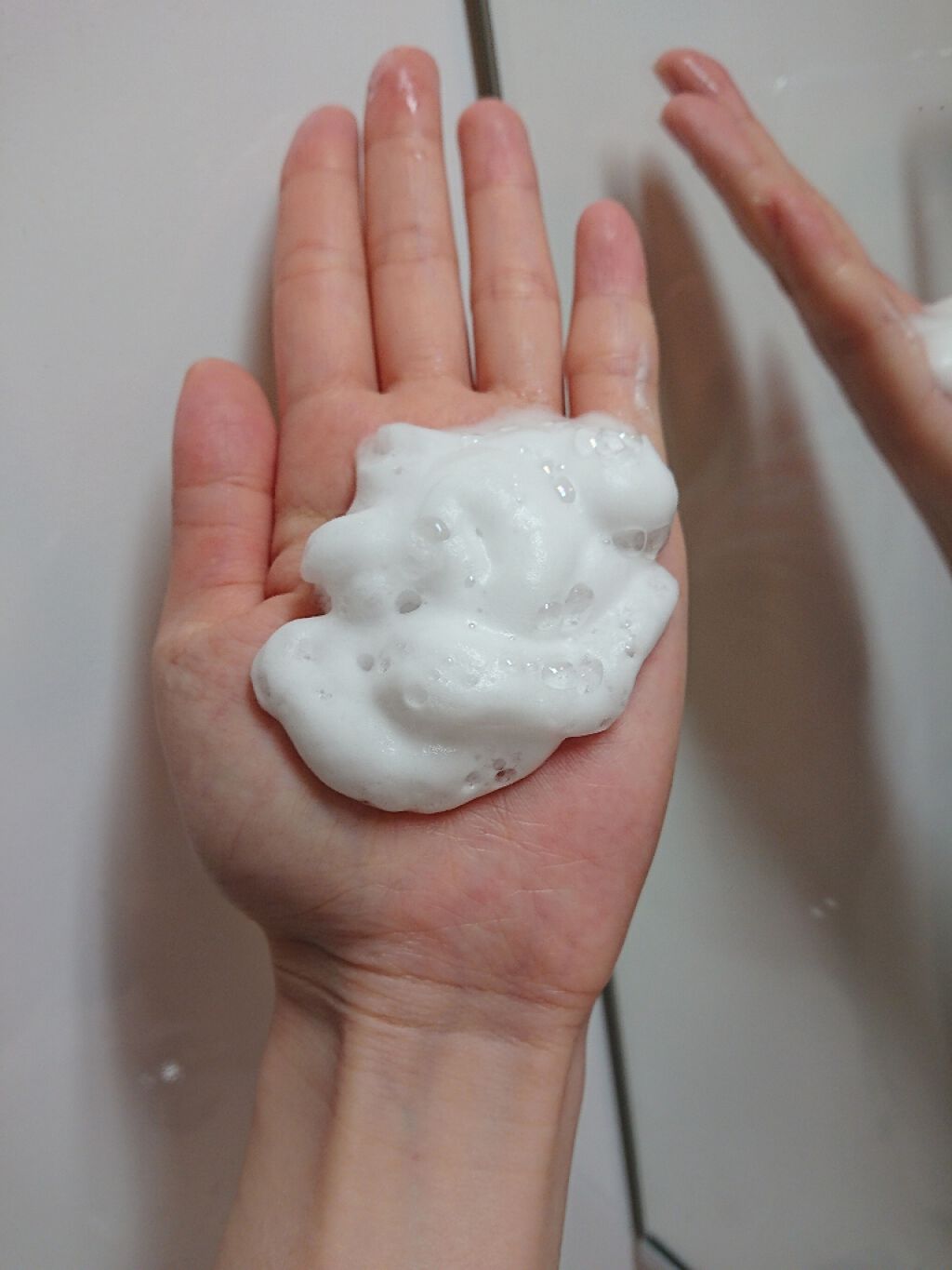 肌楽プラセンタ 洗顔フォーム/マックス/洗顔フォームを使ったクチコミ（2枚目）