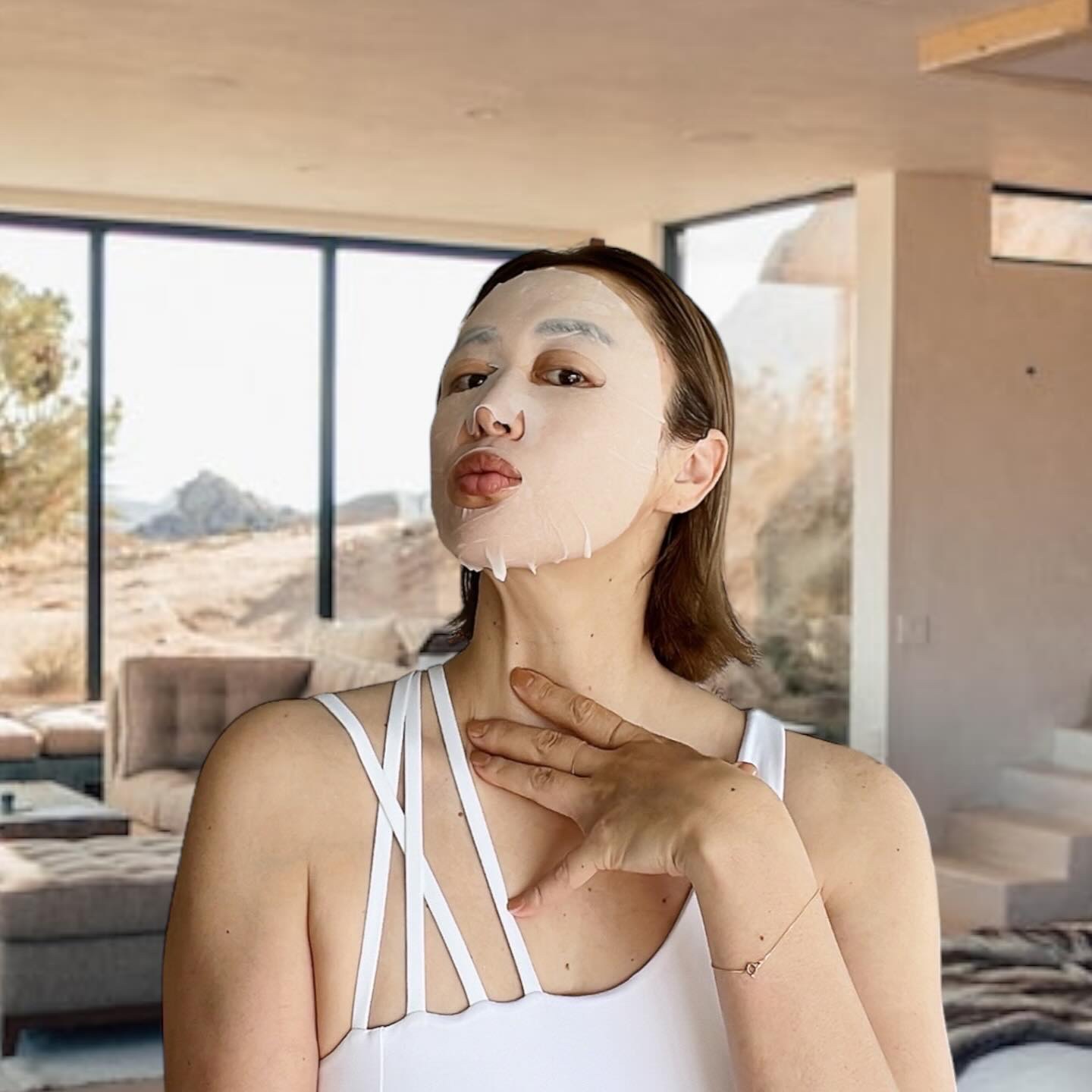 ホワイトトリュフナリシングトリートメントマスク/ダルバ/シートマスク・パックを使ったクチコミ（2枚目）