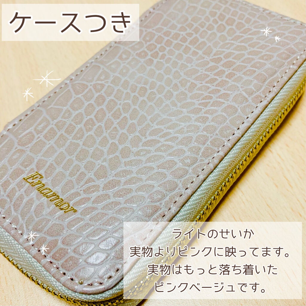 Enamor 熊野筆メイクブラシ7本&ケースセット/Enamor/メイクブラシを使ったクチコミ(10枚目)