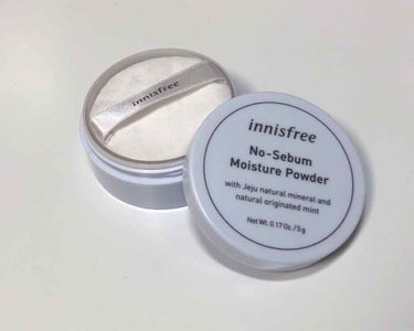 ノーセバム モイスチャーパウダー/innisfree/プレストパウダーを使ったクチコミ（1枚目）