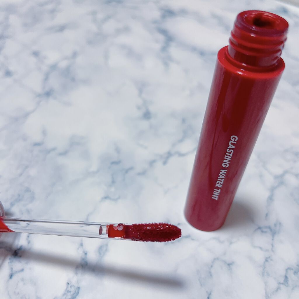 グラスティングウォーターティント/rom&nd/リップティントを使ったクチコミ（2枚目）