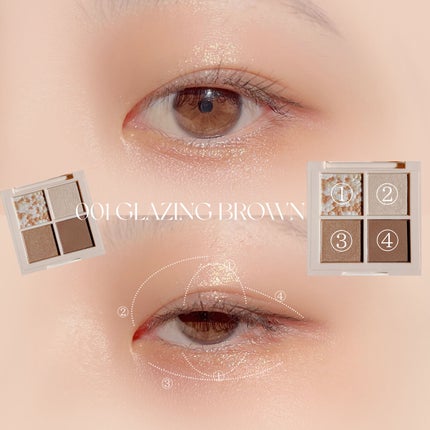 ã¬ããã³ ããºã« ã¢ã€ã·ã£ã㊠ã¯ã¢ãã/REVLON/ã¢ã€ã·ã£ããŠãã¬ããã䜿ã£ãã¯ãã³ãïŒ4æç®ïŒ