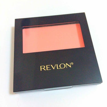 マット パウダー ブラッシュ 113 オレンジメレンゲ/REVLON/パウダーチークを使ったクチコミ（1枚目）