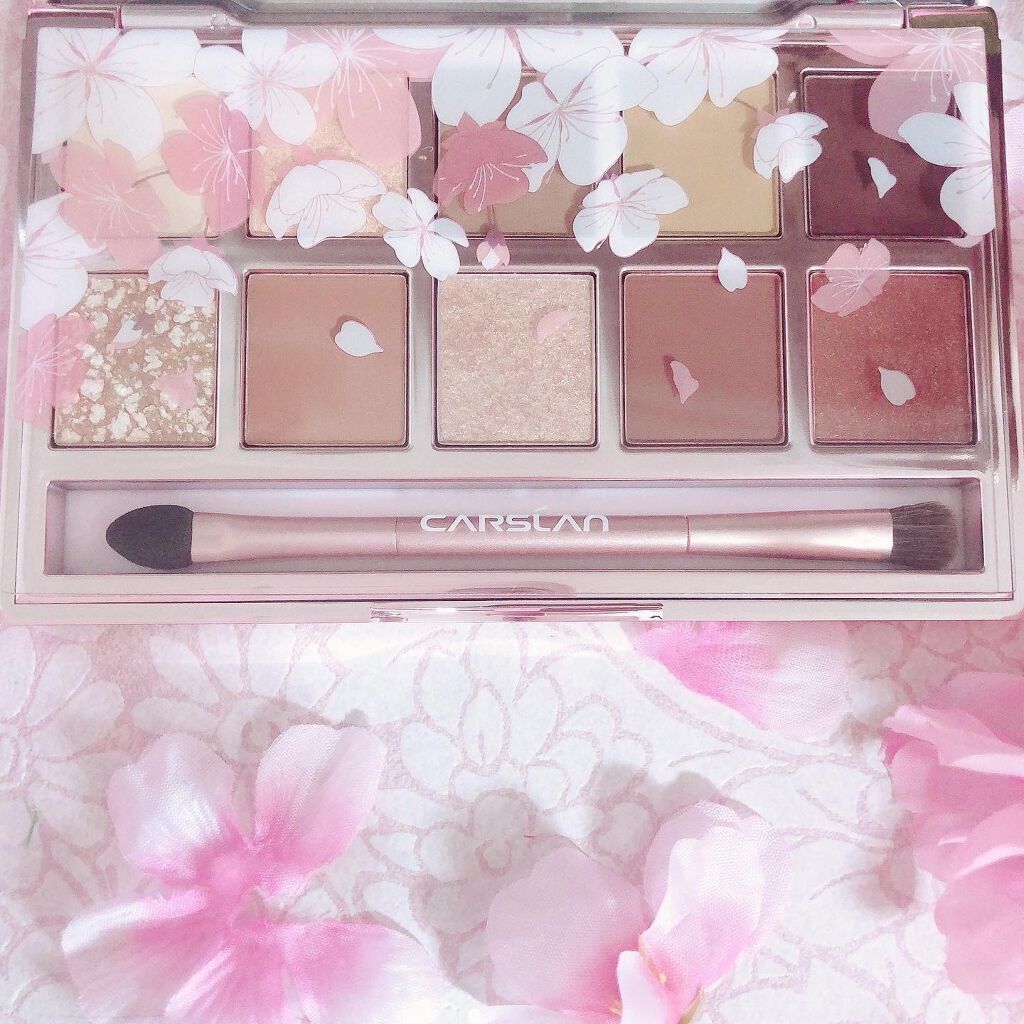アイシャドウパレット 桜シリーズ/CARSLAN/アイシャドウパレットを使ったクチコミ（2枚目）