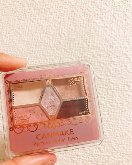 【旧品】パーフェクトスタイリストアイズ/キャンメイク/アイシャドウパレットを使ったクチコミ(1枚目)