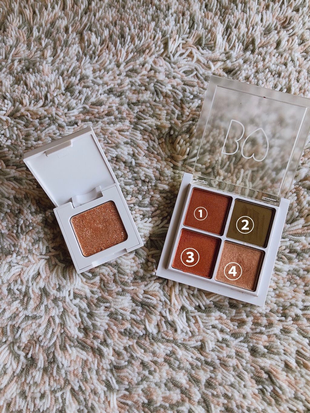 THE アイパレR/b idol/アイシャドウパレットを使ったクチコミ(2枚目)