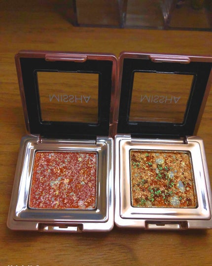 グリッタープリズム シャドウ/MISSHA/グリッターを使ったクチコミ(1枚目)