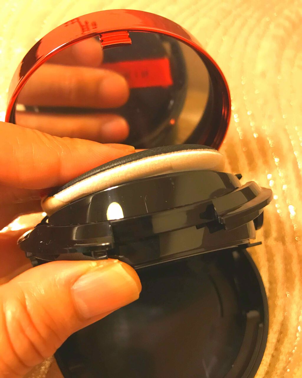 デュアルカバー クッション/APRILSKIN/クッションファンデーションを使ったクチコミ（3枚目）