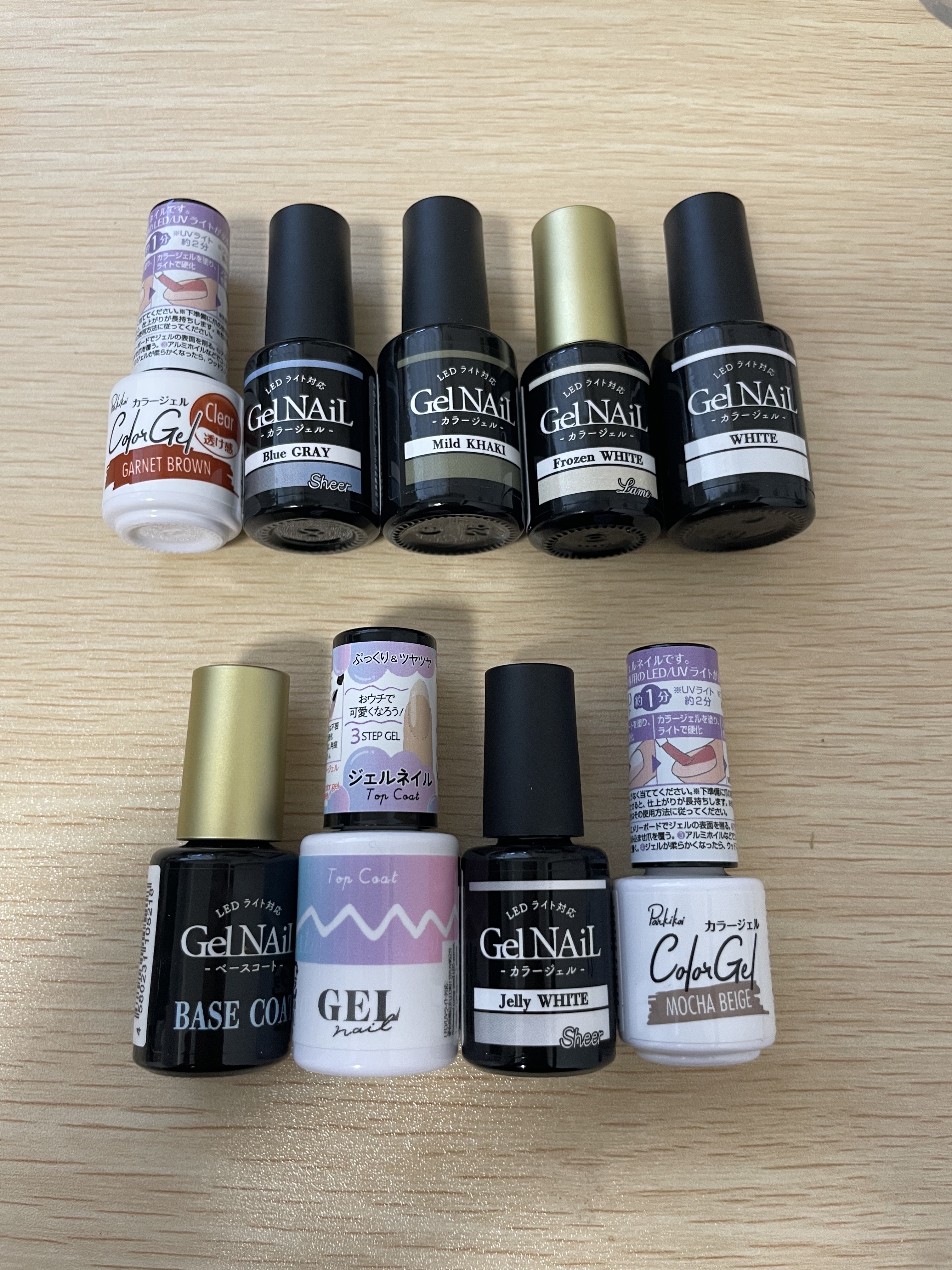 ジェルネイル マイルドカーキ/セリア/ジェルネイルを使ったクチコミ（2枚目）