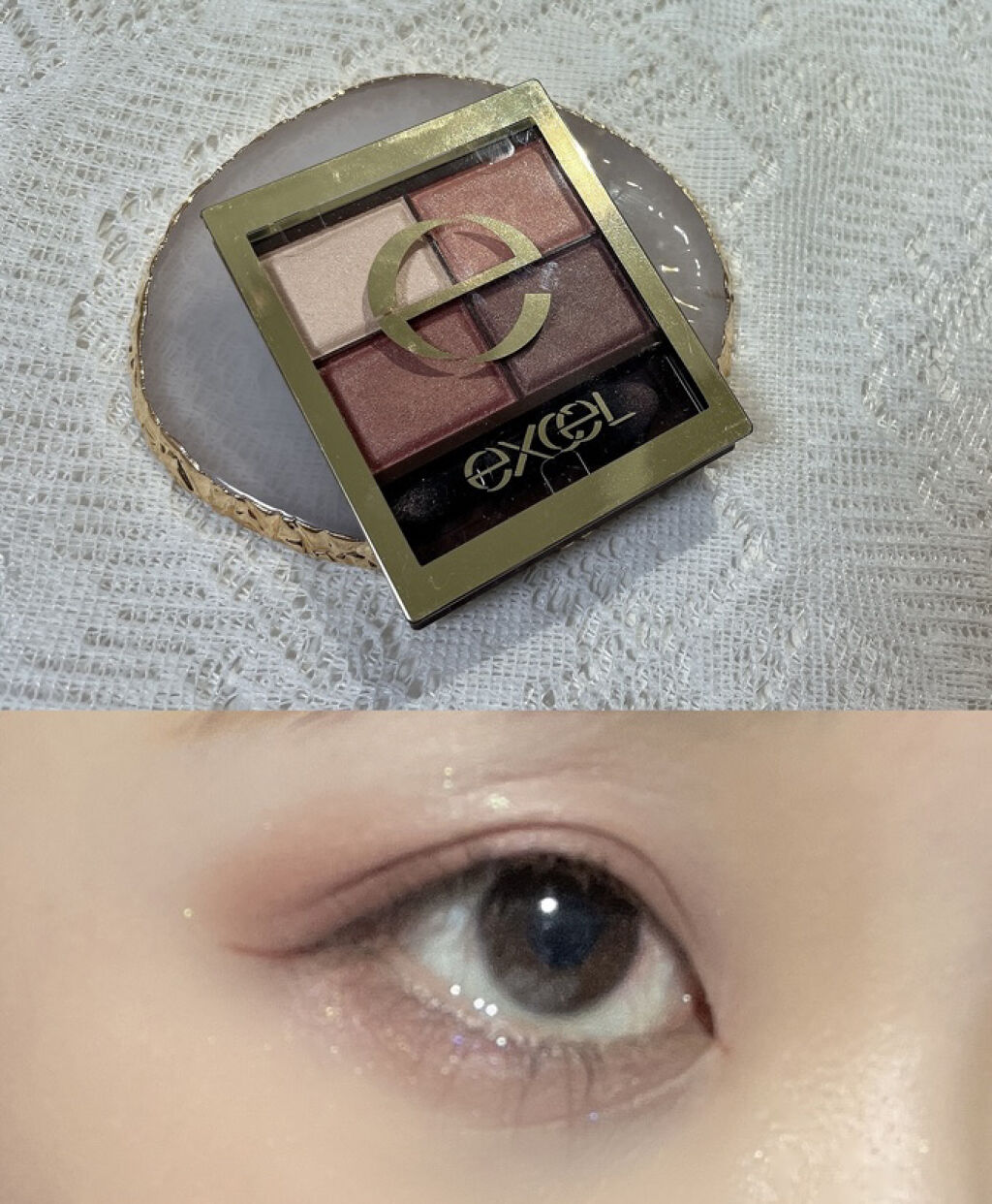 スキニーリッチシャドウ/excel/アイシャドウパレットを使ったクチコミ（1枚目）