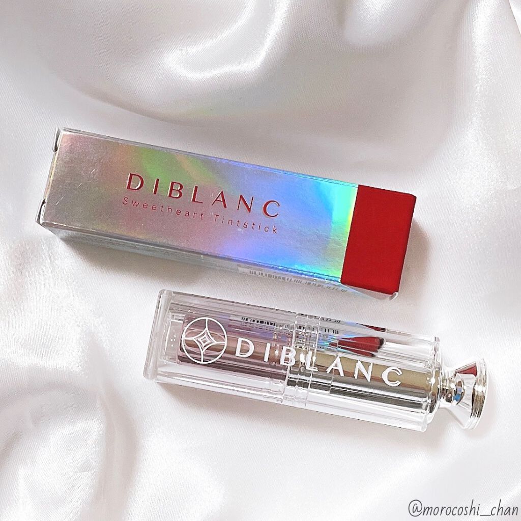  スイートハート ティントスティック/DIBLANC/リップティントを使ったクチコミ（2枚目）