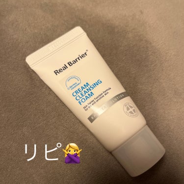 Cream Cleansing Foam/Real Barrier/洗顔フォームを使ったクチコミ（1枚目）