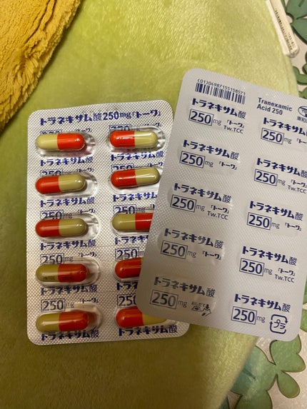 リサ・ラーソン♡クッションファンデマニア on LIPS 「#トラネキサム酸今回は皮膚科で処方されました。通常ドラッグスト..」(1枚目)