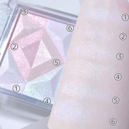 ダイヤモンドライト マルチユース ハイライター/Too Faced/パウダーハイライトを使ったクチコミ(2枚目)