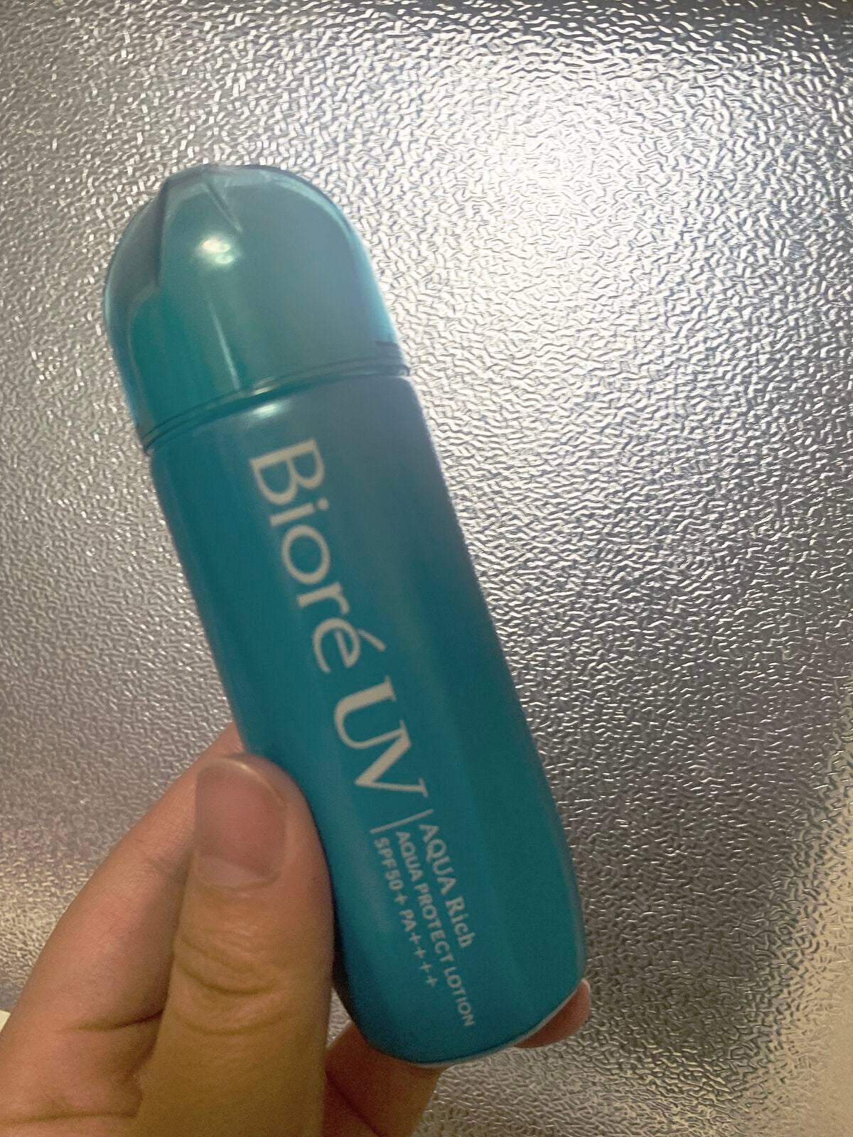 ビオレUV アクアリッチ アクアプロテクトローション(水層パック)/ビオレ/日焼け止めローションを使ったクチコミ(1枚目)