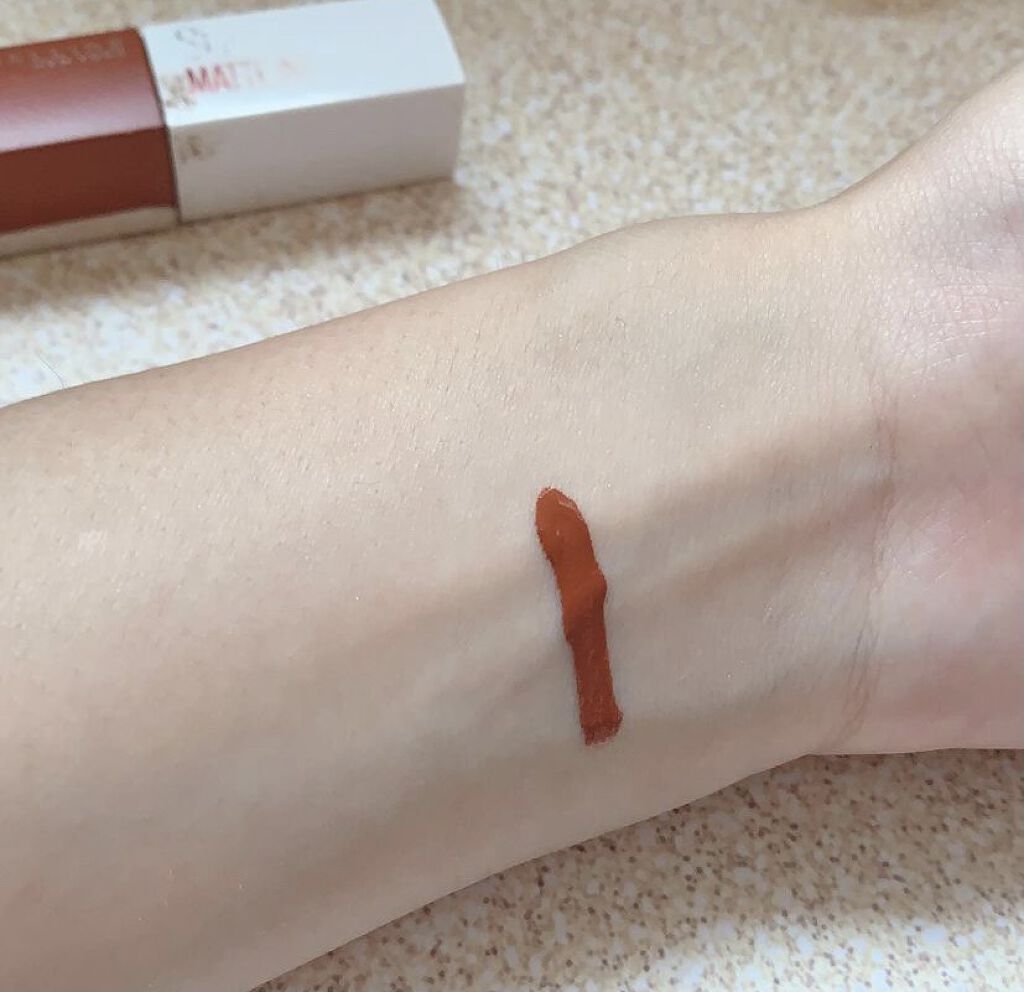SPステイ マットインク/MAYBELLINE NEW YORK/口紅を使ったクチコミ（2枚目）