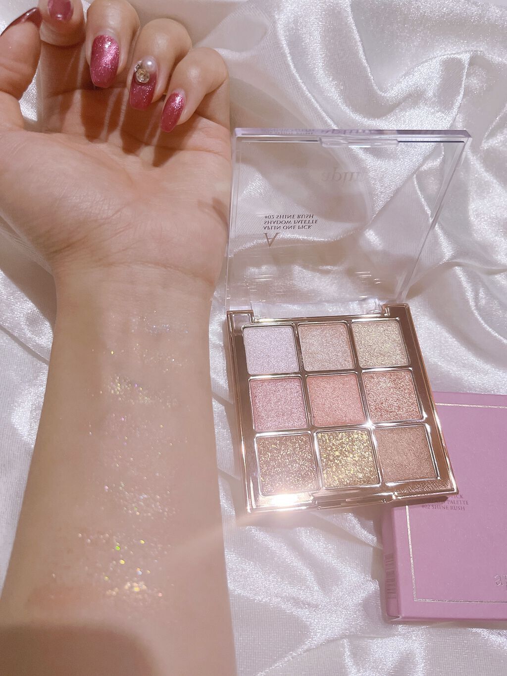 ワンピックアイシャドウパレット/APLIN/アイシャドウパレットを使ったクチコミ（2枚目）