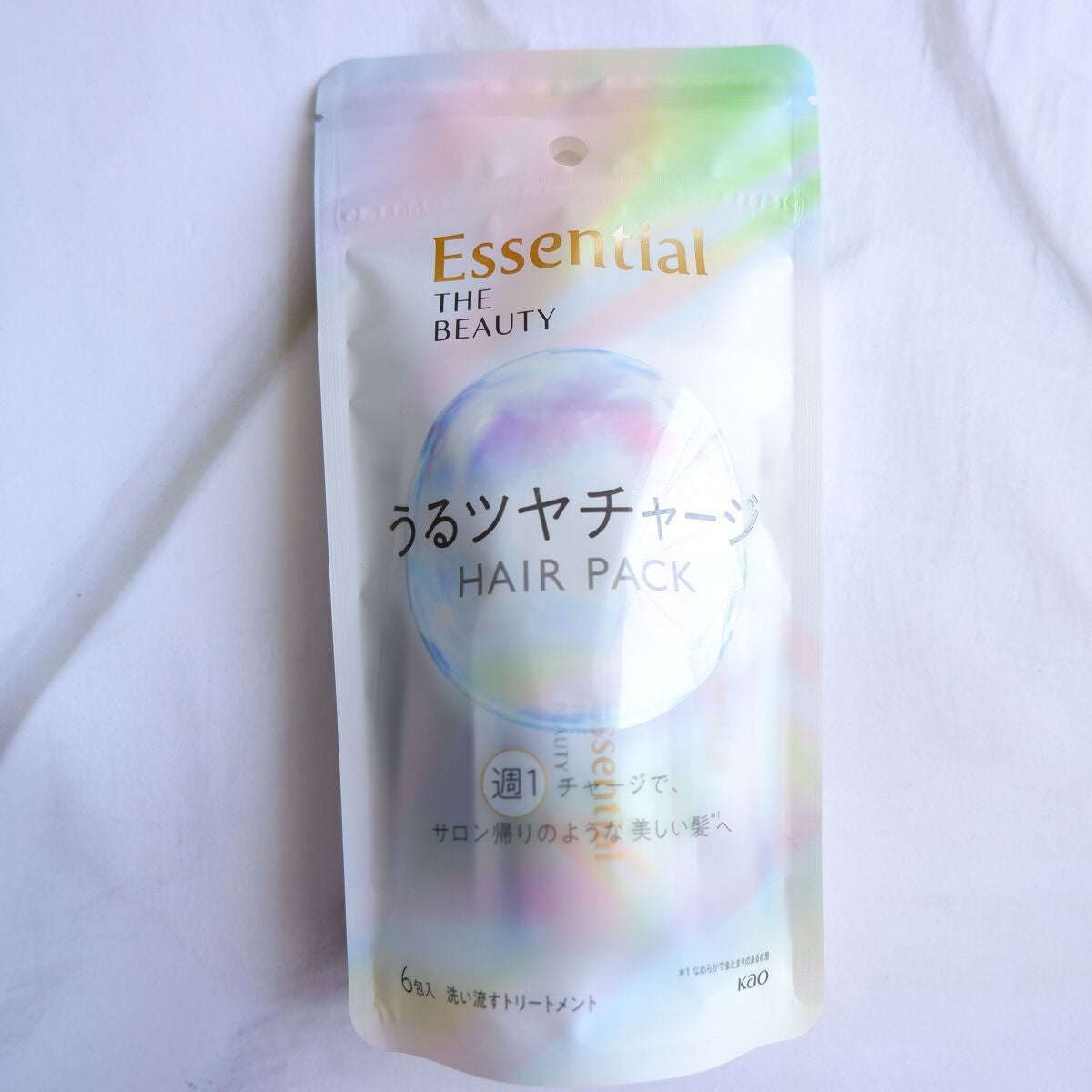 ザビューティ うるツヤチャージヘアパック/エッセンシャル/ヘアマスク・ヘアパックを使ったクチコミ(1枚目)