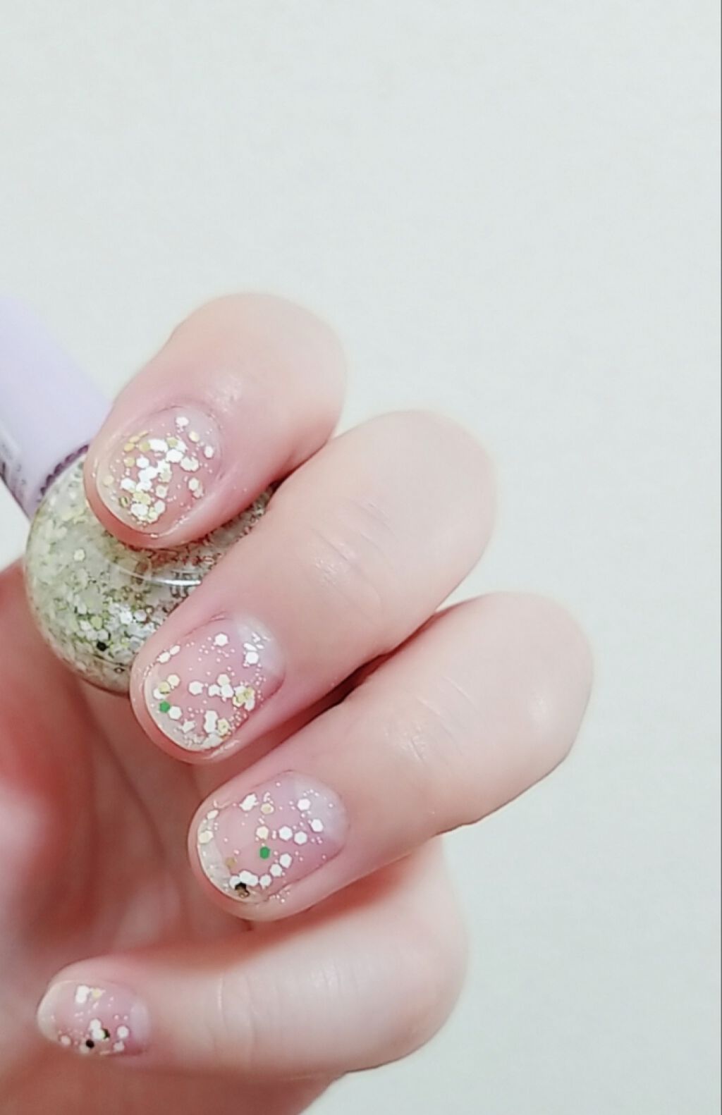 キキララ ネイル/DAISO/マニキュアを使ったクチコミ(2枚目)