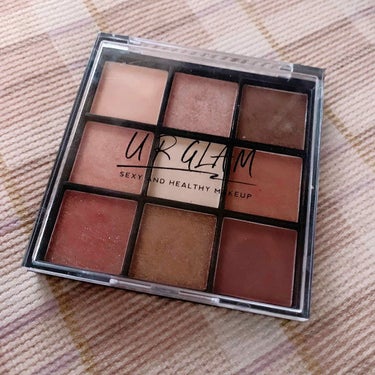 UR GLAM　BLOOMING EYE COLOR PALETTE/U R GLAM/パウダーアイシャドウを使ったクチコミ（1枚目）