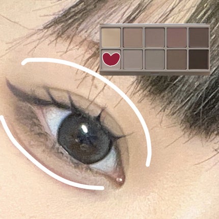 ベターザンパレット/rom&nd/アイシャドウパレットを使ったクチコミ(3枚目)