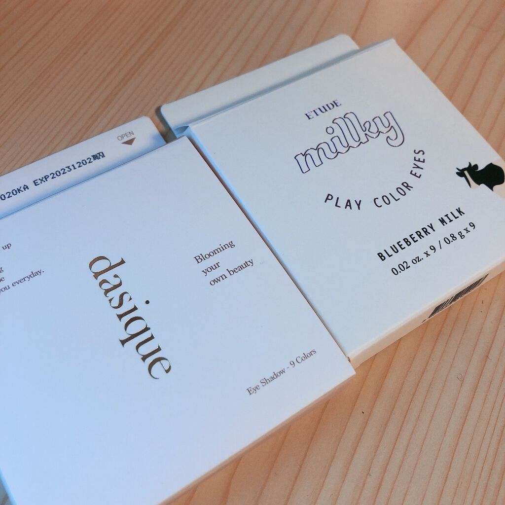 プレイカラーアイズ ≪ミルキーコレクション≫/ETUDE/アイシャドウパレットを使ったクチコミ（1枚目）