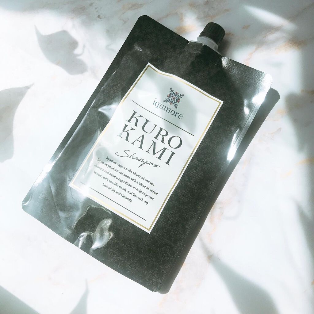 クロカミシャンプー/iqumore/市販シャンプーを使ったクチコミ(2枚目)