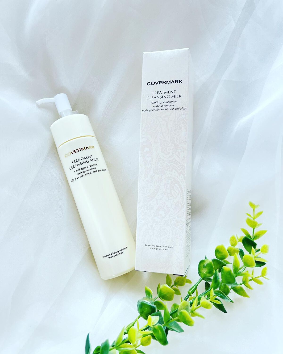 トリートメント クレンジング ミルク/COVERMARK/ミルククレンジングを使ったクチコミ（1枚目）
