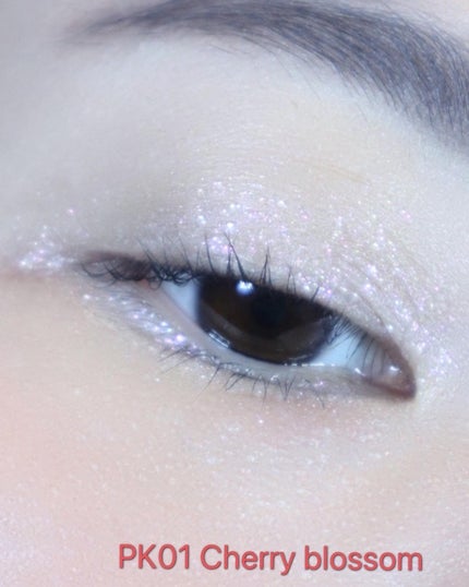 アンドバイロムアンド グラッシーアイグリッター/&nd by rom&nd/グリッターを使ったクチコミ(3枚目)