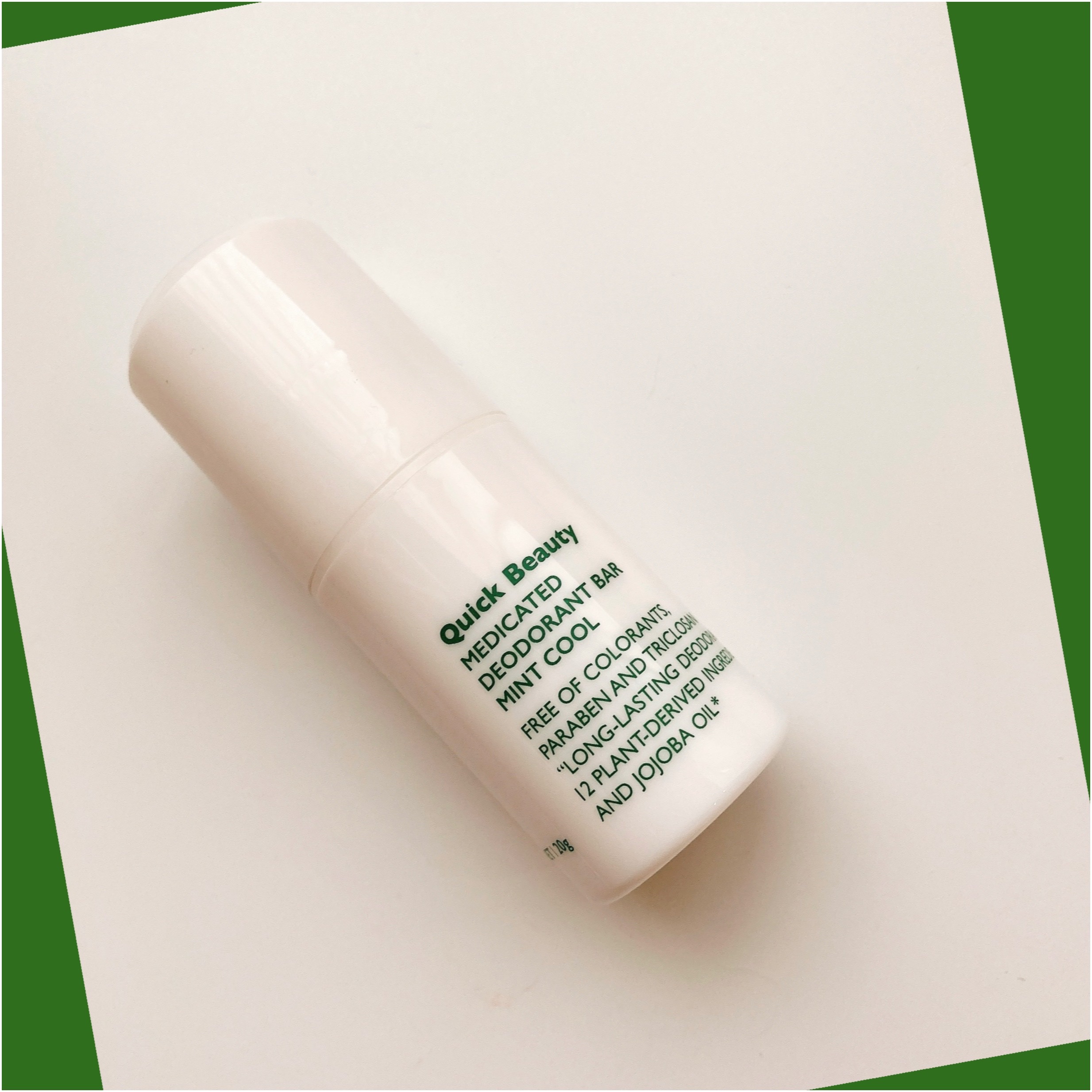 QB 薬用デオドラントバー ミントクール/リベルタ/デオドラント・制汗剤を使ったクチコミ（2枚目）