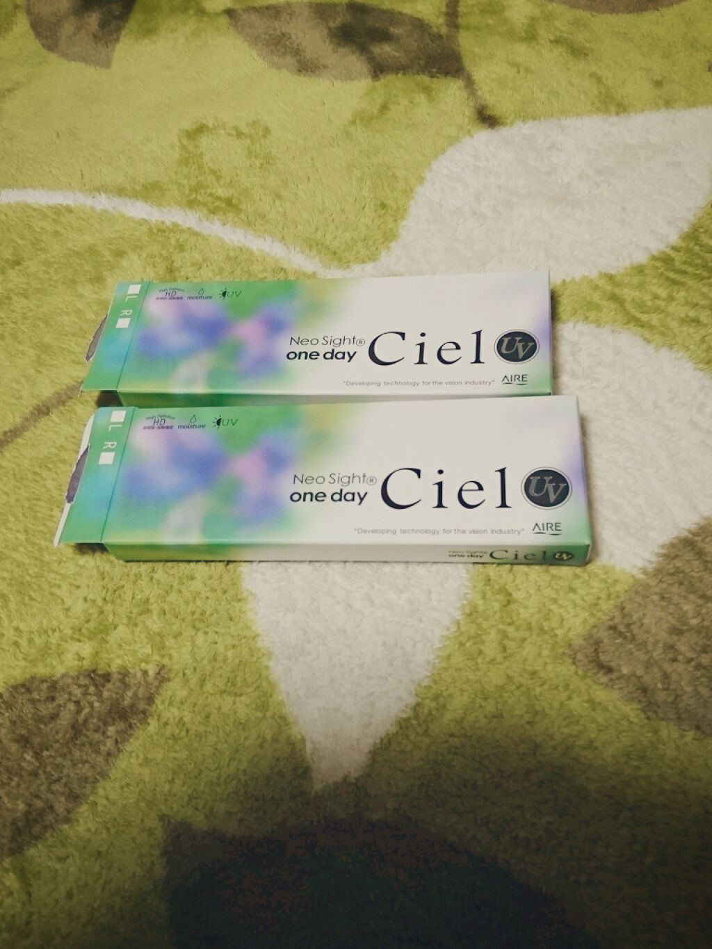 ネオサイトワンデー シエルUV/Aire/ワンデー(1DAY)カラコンを使ったクチコミ(3枚目)