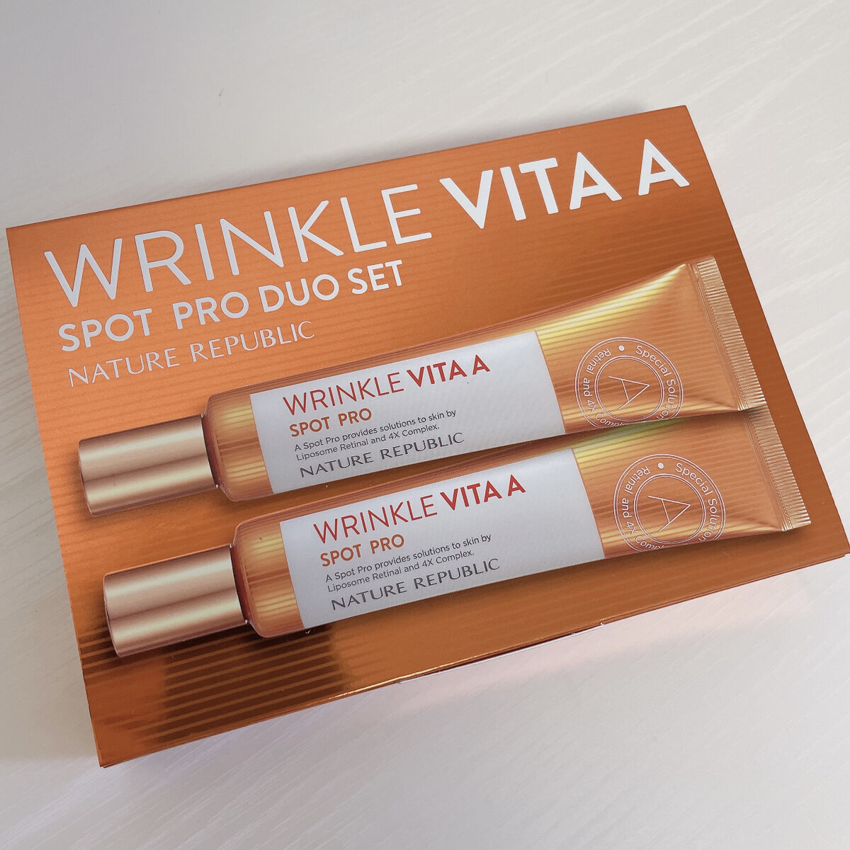 リンクルビタAスポットプロ/ネイチャーリパブリック/美容液を使ったクチコミ（2枚目）