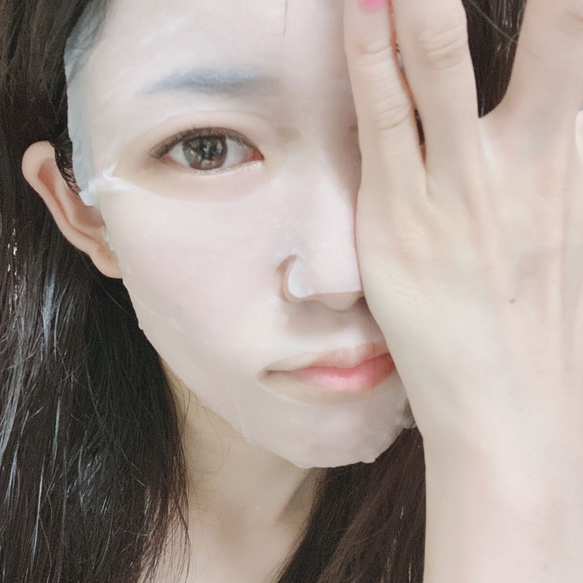 ディープモイスチャー マスク (ケアクリーム付き)/cerXcer/シートマスク・パックを使ったクチコミ(4枚目)