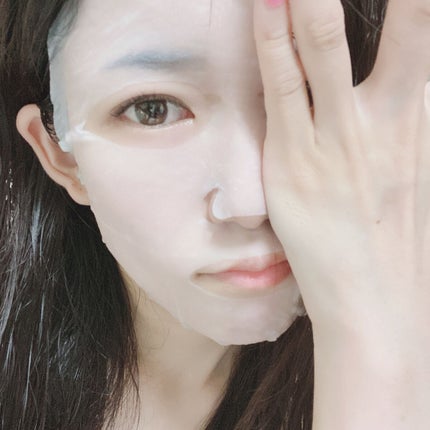 ディープモイスチャー マスク (ケアクリーム付き)/cerXcer/シートマスク・パックを使ったクチコミ(4枚目)