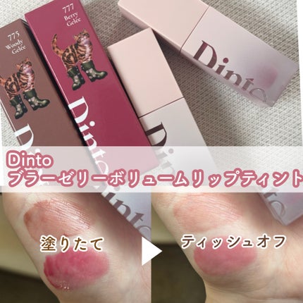(ル・シャ ボテコレクション)ブラーゼリーボリュームリップティント/Dinto/リップティントを使ったクチコミ(1枚目)