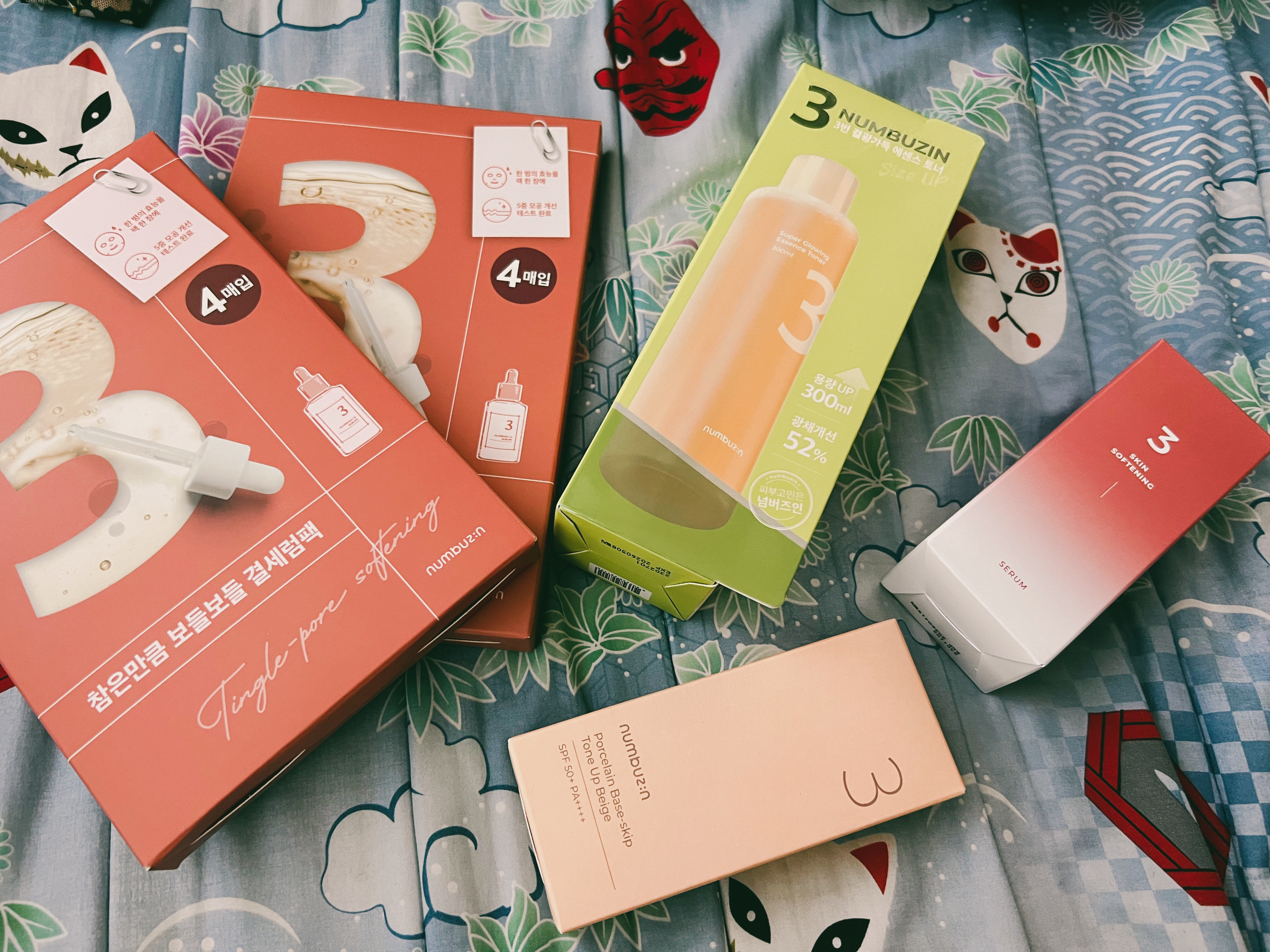 3番 すべすべキメケアセラム/numbuzin/美容液を使ったクチコミ（1枚目）