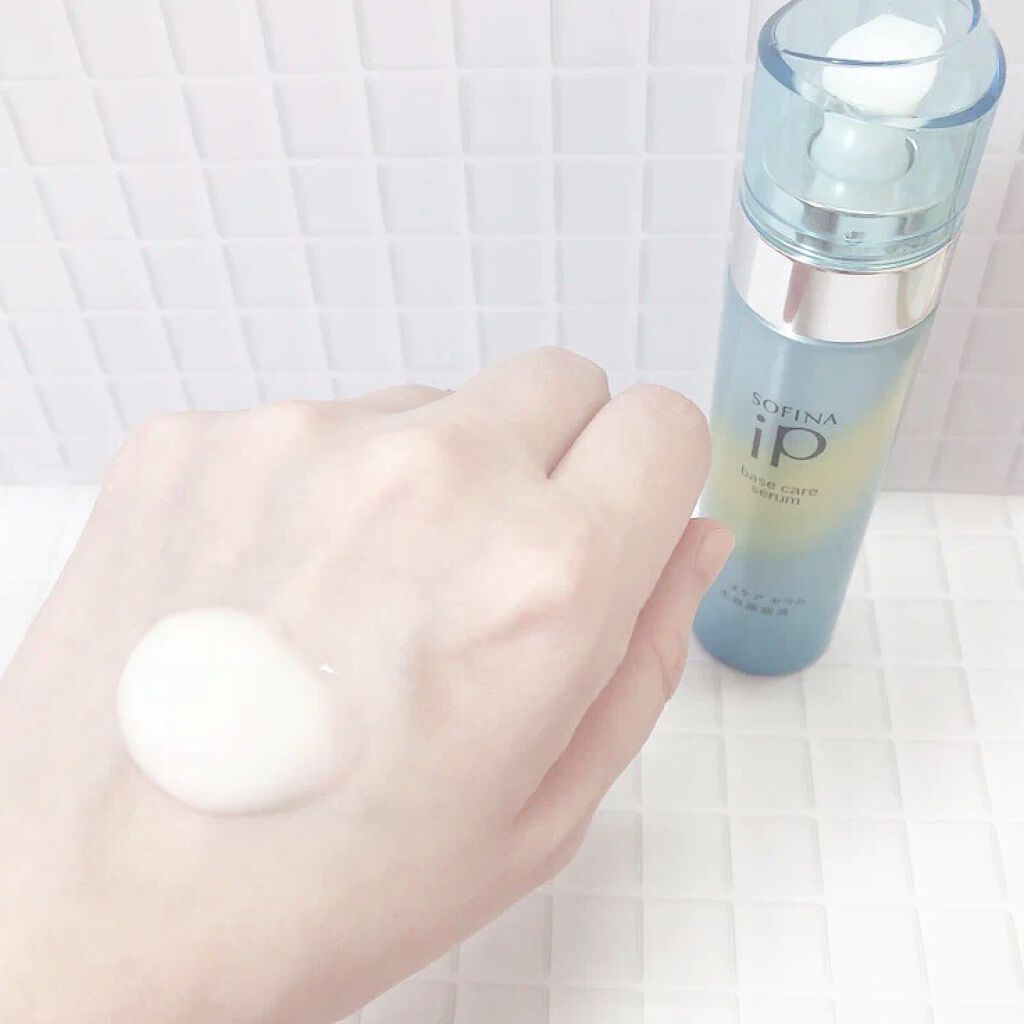 ベースケア セラム＜土台美容液＞/SOFINA iP/美容液を使ったクチコミ（2枚目）