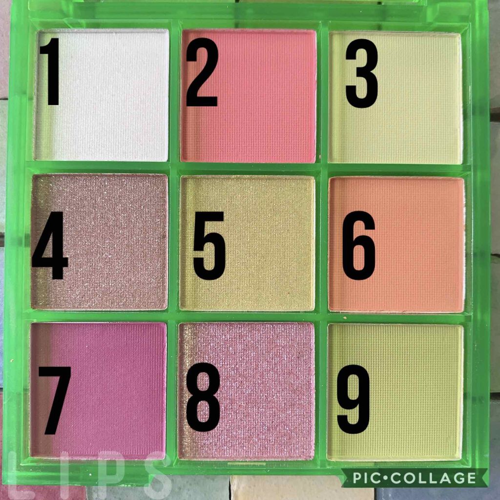 UR GLAM BLOOMING EYE COLOR PALETTE/U R GLAM/アイシャドウパレットを使ったクチコミ(3枚目)