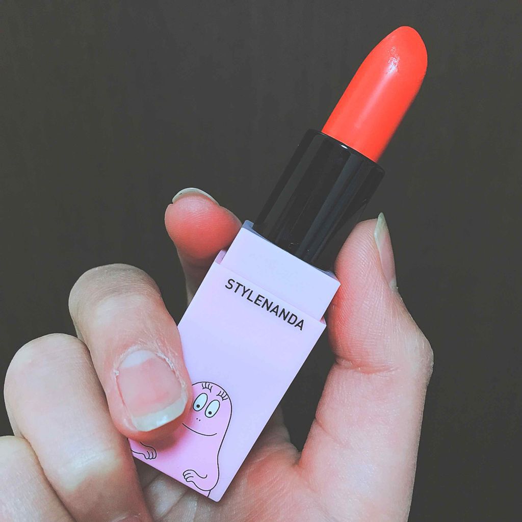 バーバパパのリップ/3CE/口紅を使ったクチコミ（2枚目）