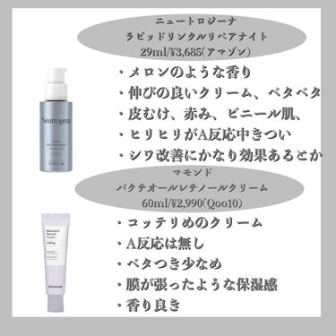 Frankly レチノール0.1％クリームのクチコミ「🫶🏻レチノール使ったことある5選🫶🏻
.
.
.
ベタベタに塗った翌朝何もならんからいけるおも.....」（2枚目）