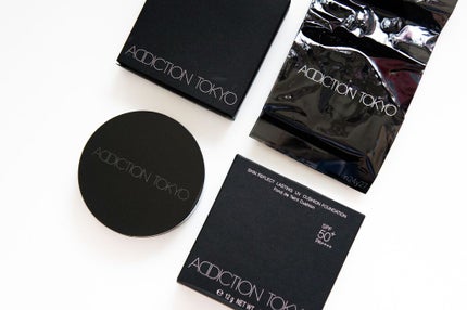 スキンリフレクト ラスティング UV クッションファンデーション クッションファンデーション パフ/ADDICTION/クッションファンデーションを使ったクチコミ(1枚目)