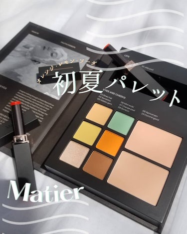 Matièr Makeup Book Issue  メイクアップブックイッシュのクチコミ「🦢﻿
Matier マティエ﻿
（ @_matier_ ）﻿
#メイクアップブックイシュー﻿
.....」（1枚目）