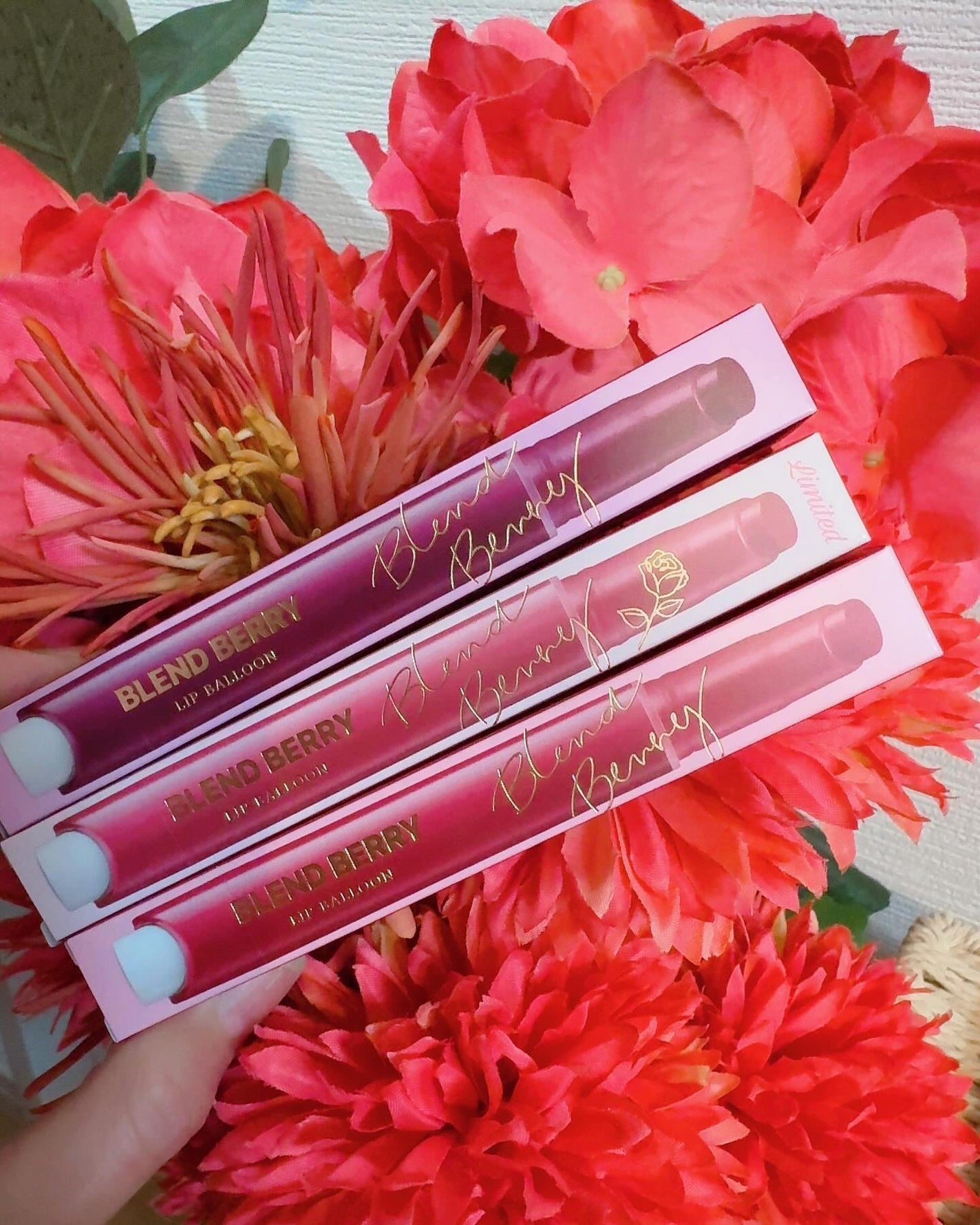 ブレンドベリー リップバルーン/BLEND BERRY/口紅を使ったクチコミ(1枚目)